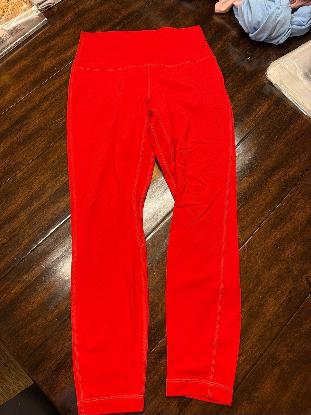 lululemon athletica Red Align High-Rise Workout Leggings